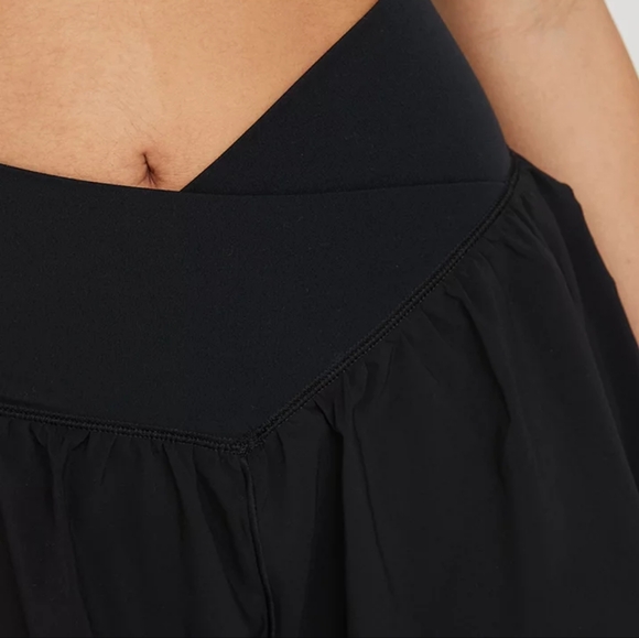 Aerie OFFLINE Real Me Crossover Flowy Short in Blue Breeze - Picture 9 of 9